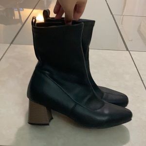 Black women winter boots